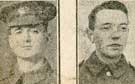 Lance Corporal F. Fox, Royal Engineers, Purston, killed; Corporal Fred Vaughan, Royal Fusiliers, Sheffield, killed 