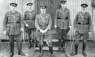 Officers of Light Car and Transport Section, York and Lancaster Regiment, 4th Volunteer Battalion