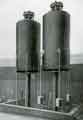 Two 20 inch x 20 feet Hydraulic Accumulators, Davy Bros Ltd., engineers and boilermakers, Park Iron Works, Leveson Street