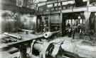 View: y06780 Thos. Firth and Sons Ltd., Norfolk Works, Savile Street - forging a hollow marine shaft under 2,000 ton press