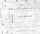 Maunche Hotel and Corn Exchange, Exchange Place / Wharf Street on Ordnance Survey map
