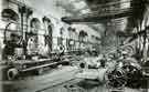 Thos. Firth and Sons Ltd., West Gun Works - machine shop with 39 ton travelling crane
