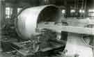 View: y06838 Thos. Firth and Sons Ltd., Norfolk Works - large turbine drum for atlantic liner