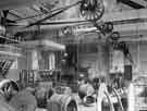 William Cooke and Co., Limited, The Tinsley Steel, Iron and Wire Rope Works, Washford Road / Attercliffe Road, interior of Ropery