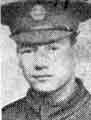 Private G. Peace, York and Lancaster Regiment, Sheffield, killed