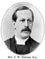 Rev. Valentine W. Pearson (1857 - 1930), headmaster of Wesley College, Sheffield, 1891 -1905