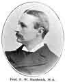 Professor Francis William Hardwick (1861 - 1934), Lecturer on Mining, University College of Sheffield, No.23 Collegiate Crescent