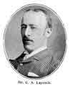 Charles Albert Laycock (1855 - 1928), managing director of Samuel Laycock and Sons Ltd., manufacturers of hair seating and curled hair, and resident of Stumperlowe Grange, Stumperlowe Lane, Fulwood