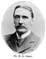 Hugh Kirkby Peace (1845 - 1906), chairman and managing director, W. K and C. Peace Ltd., manufacturers of crucible cast steel, files, saws, edge tools etc., of Springfield, Sandygate