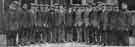 View: y09324 Sheffield Police Constables who left the Force for the Army, with Chief Inspectors Weathers, Denton and Flint