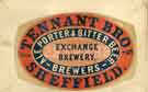View: y09367 Tennant Brothers Ltd., Brewers, Exchange Brewery, Bridge Street, advertisement