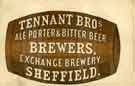 Tennant Brothers Ltd., Brewers, Exchange Brewery, Bridge Street, advertisement