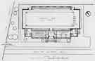 Plan of Woodthorpe Swimming Baths, Chadwick Road