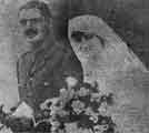 Captain Wilfred Henkel, Middlesex Regiment, and his bride Miss Kathleen Robinson, eldest daughter of Mr Sydney Jessop Robinson an ex-Master Cutler of Sheffield leaving Marylebone Parish Church Captain Wilfred Henkel, Middlesex Regiment, and his bride Miss Kathleen Robinson, eldest daughter of Mr Sydney Jessop Robinson an ex-Master Cutler of Sheffield leaving Marylebone Parish Church