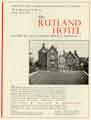 Advertisement for the Rutland Hotel, Glossop Road and St Mark's Crescent