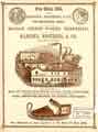 Advertisement for Marsden, Brothers and Co., tool and skate manufacturer, Bridge Street Works