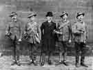 Boer War - a quartette of Buglers from the Yorkshire Imperial Yeomanry 