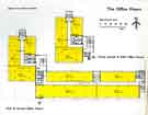 View: y10493 Office floor plan of new Castle Market, Haymarket / Waingate