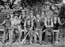 Boer War: Not Boers! Private Thomas Meakin, 1st Battalion York and Lancaster Regiment (far right)
