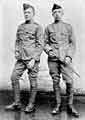Boer War: Private R. McKay (left) Private S. Hume (right), York and Lancaster Regiment, Volunteer Battalion (Hallamshires)