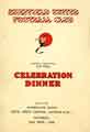 Cover of Football Association [FA] Cup Final celebration dinner programme - Sheffield United Football Club