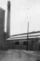 Sheffield Corporation Tramways Boiler House and Chimney. Unidentified location, but probably Kelham Island, between Mowbray Street and Alma Street.