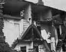Houses damaged in the gales of 16th February 1962, unidentified location.