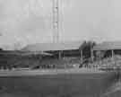 Visit of Queen Elizabeth and HRH the Duke of Edinburgh to Hillsborough football ground to see the children's display during their visit of 27th October 1954. Visit of Queen Elizabeth and HRH the Duke of Edinburgh to Hillsborough football ground to see the children's display during their visit of 27th October 1954.