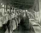 Walker and Hall Ltd., Sheffield - half of one of our spoon and fork buffing rooms