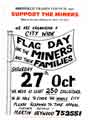 Sheffield Trade Council says Support the Miners: flag day for miners and their families
