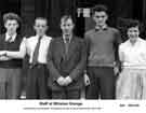 Staff at William Jessop and Son Ltd's Whiston Grange Research Centre, late 1950s Staff at William Jessop and Son Ltd's Whiston Grange Research Centre, late 1950s