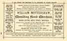 View: y12055 Advertisement for William Mottershaw, moulding sand merchant, Wicker Station, Savile Street