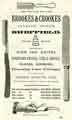 Advertisement for Brookes and Crookes, cutlery manufacturers, Atlantic Works, Upper St. Philip's Road, Netherthorpe