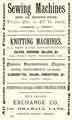 View: y12182 Advertisement for Exchange Co., credit company, No.136 Bramall Lane
