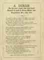 A dirge for the poor cripple that was found starved to death in Greno Wood, near Chapeltown, Oct. 24th, 1880, by One of the Humane Society, pseud, [1880]