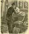 Charles Peace or The Adventures of a Notorious Burglar: Bill Rawton searching the church register