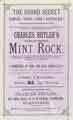 Advertisement for Charles Butler's world famed mint rock - It warms! It invigorates!!