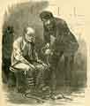Charles Peace or The Adventures of a Notorious Burglar: The warder showing Peace how to pick oakum