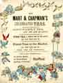 Advertisement for Mart and Chapman's celebrated teas