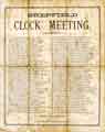 Sheffield Clock Meeting - comedic poem about the public clocks of Sheffield, [1820s]