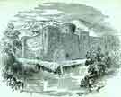 Sheffield Castle  as it appeared in the year 1066