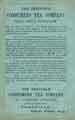 Sheffield Consumers Tea Company, No. 15 Castle Street, advertisement Sheffield Consumers Tea Company, No. 15 Castle Street, advertisement