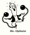 Mr Optimist - from the Pageant of Production Souvenir Programme Mr Optimist - from the Pageant of Production Souvenir Programme