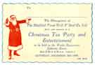 Invitation for Xmas Pie 1944 - a variety show arranged by the employees of the Sheffield Twist Drill and Steel Co Ltd