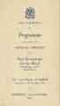 Programme on the occasion of the official opening of the New Workshops for the Blind, Sharrow Lane, Sheffield, by the Lord Mayor of Sheffield, (Alderman C. W. Beardsley, J.P.) on Thursday 23rd October 1930