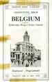 Cover of souvenir programme of the conducted tour to Belgium visiting Zeebrugge, Bruges, Ypres, Ostend