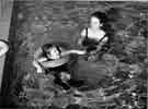 Swimming instruction, Moss Brook School, Bochum Parkway