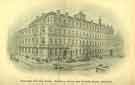 View: y13057 Pawson and Brailsford Ltd., Britannia Printing Works, junction of Mulberry Street and Norfolk Street