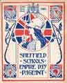 View: y13082 Cover of programme for Sheffield Schools Empire Day Pageant, Bramall Lane, 20-22 June 1907