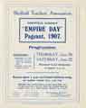 View: y13083 Programme for Sheffield Schools Empire Day Pageant, Bramall Lane, 20-22 June 1907